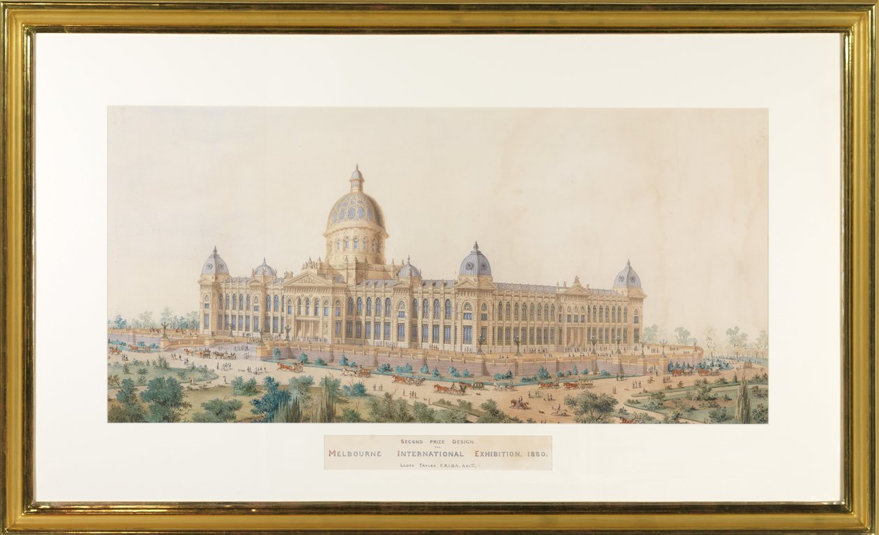 Segundo Premio de Diseño, Edificio de la Exposición Internacional de Melbourne de Lloyd Tayler