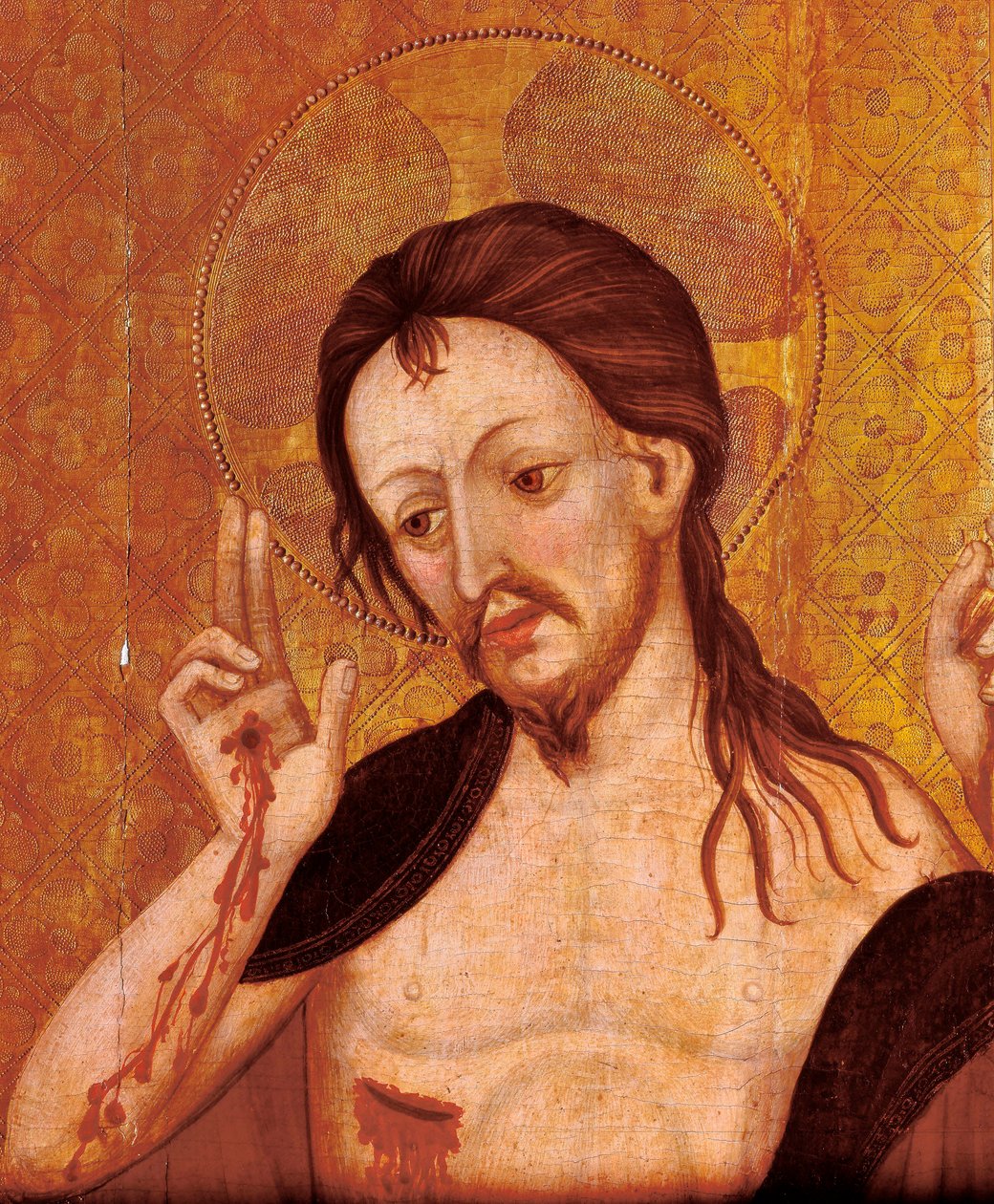 Resurrección (detalle), principios del siglo XV de Lluís Borrassà