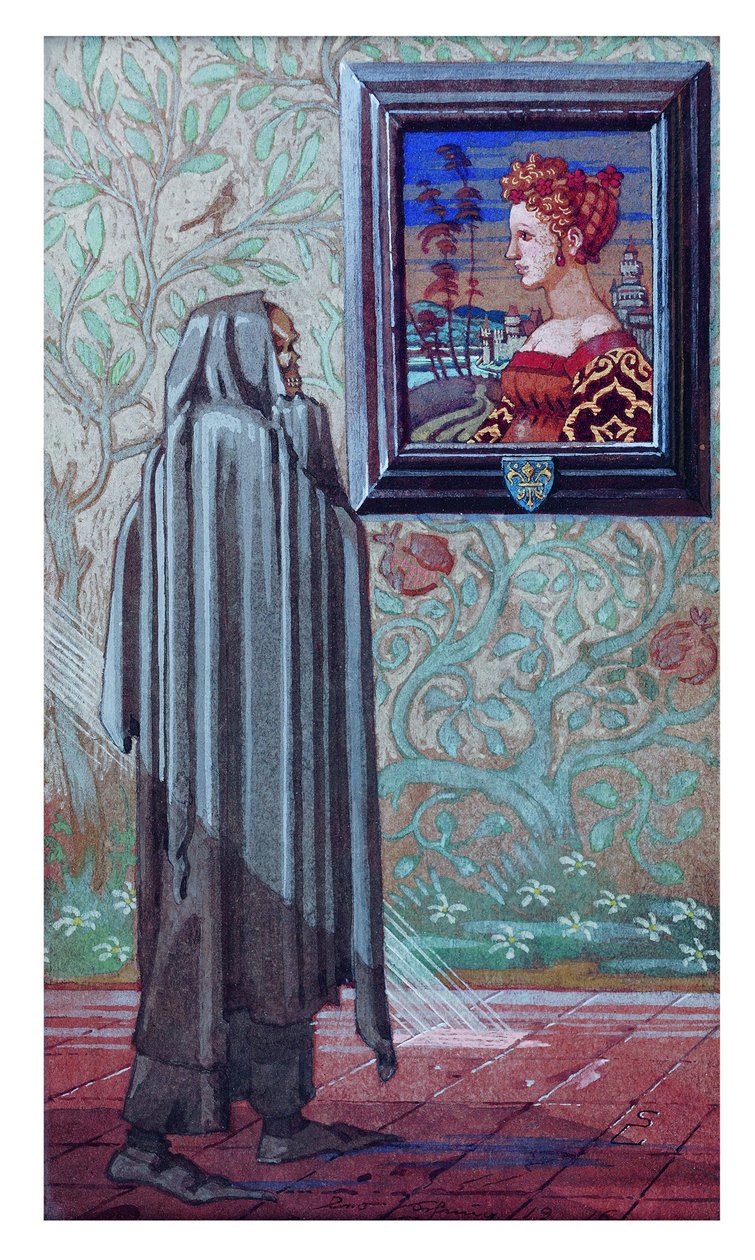 La niña y la muerte, 1916 de Léo Schnug