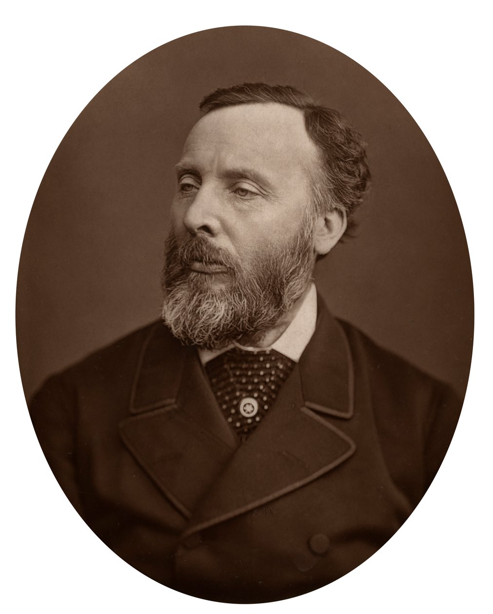 Andrew Clark, médico principal del Hospital de Londres, 1878 de Lock and Whitfield