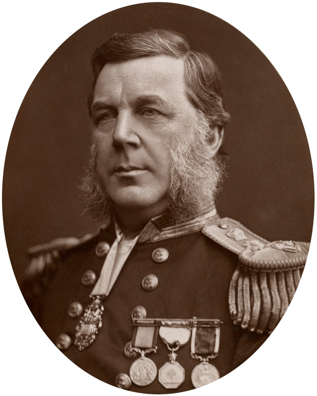 Capitán Bedford Clapperton Trevelyan Pim, oficial naval británico de Lock and Whitfield