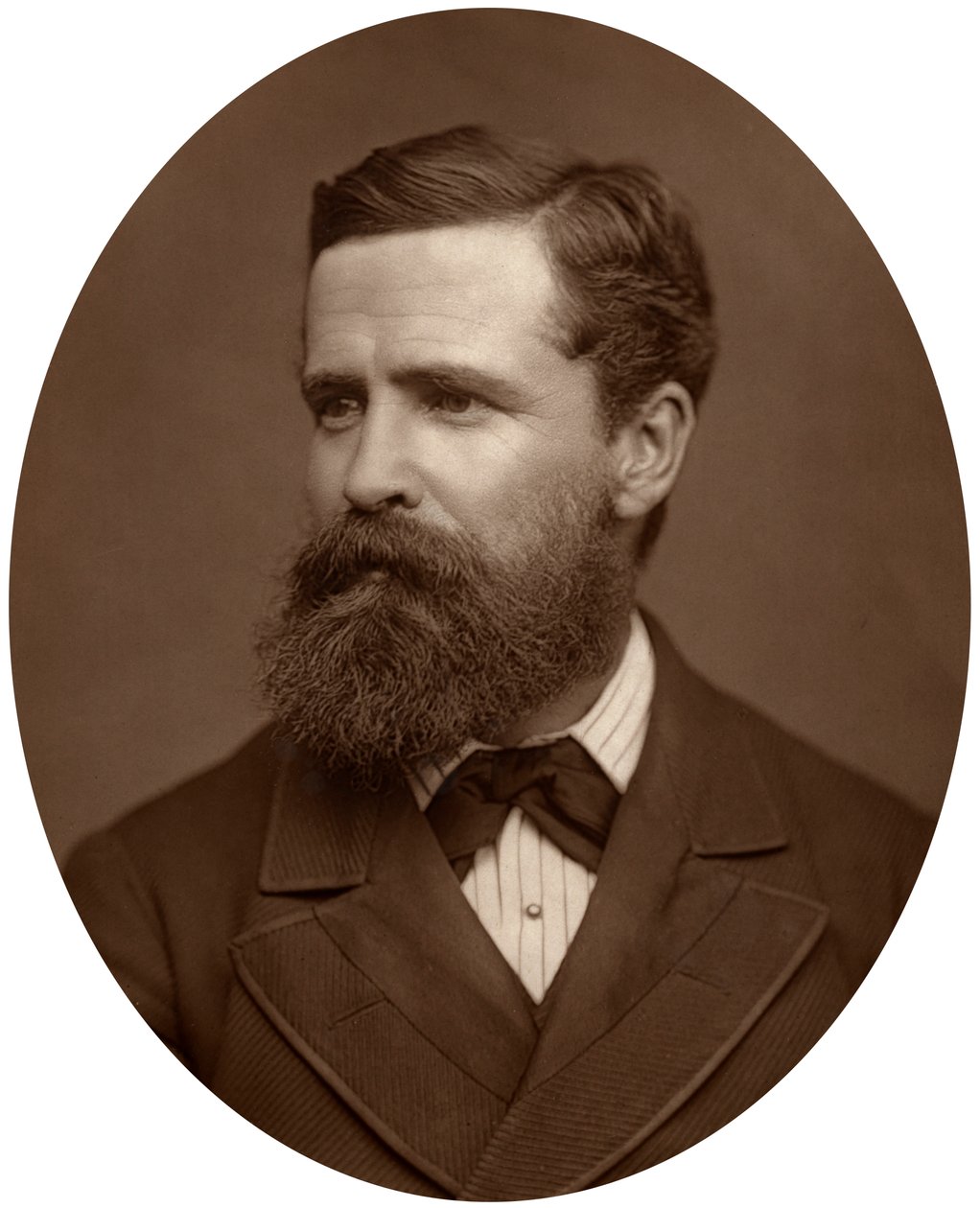 Comandante Verney Lovett Cameron, explorador, 1878 de Lock and Whitfield