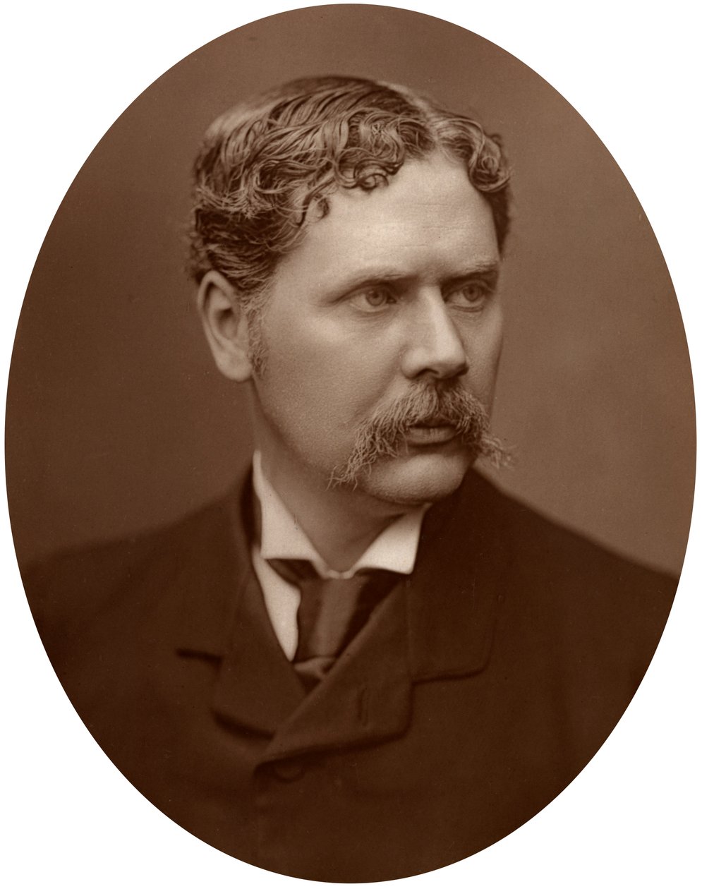 Marcus Stone, artista y Asociado de la Real Academia, 1882 de Lock and Whitfield