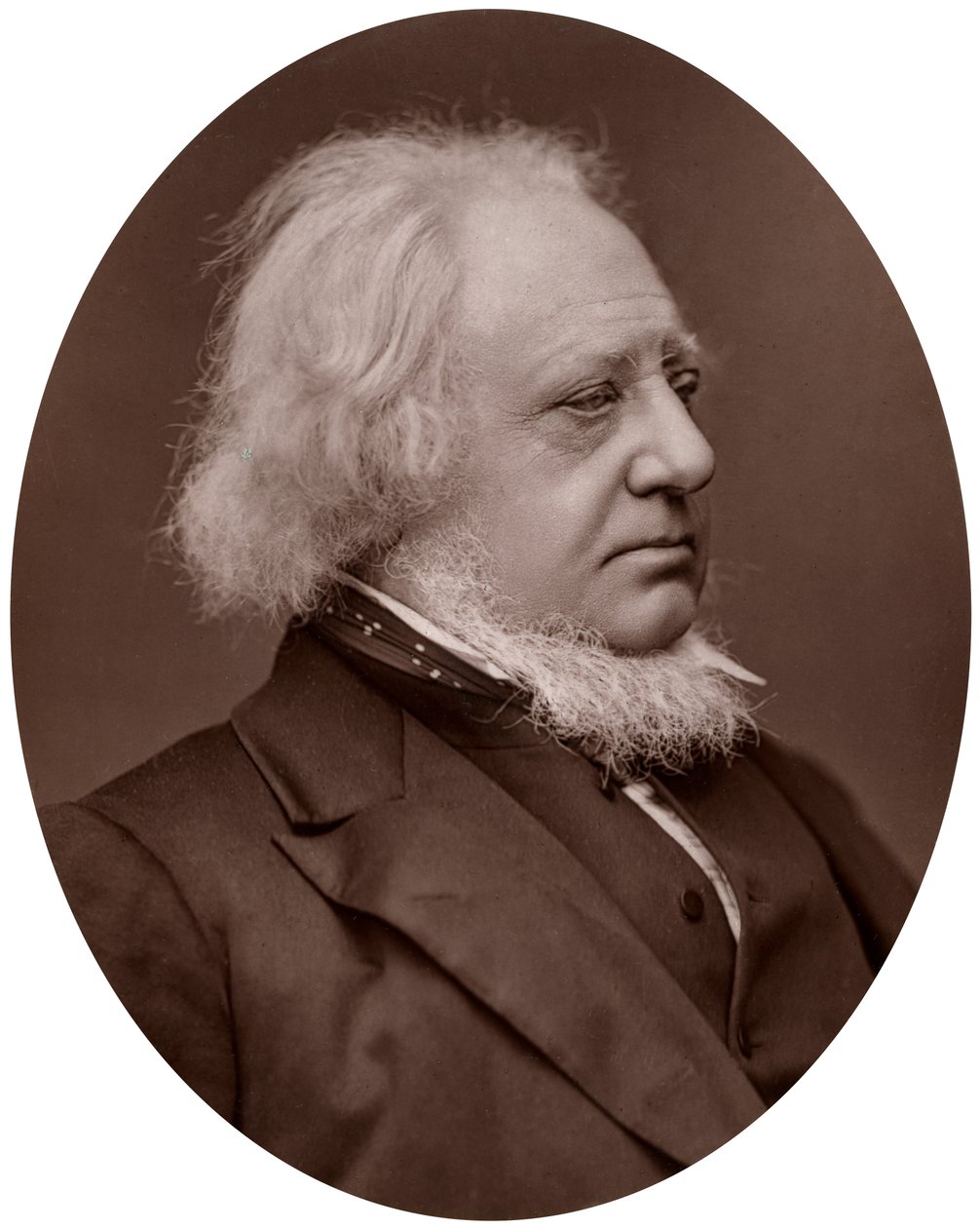 Sir Henry Cole, KCB, diseñador británico, funcionario y escritor, 1877 de Lock and Whitfield
