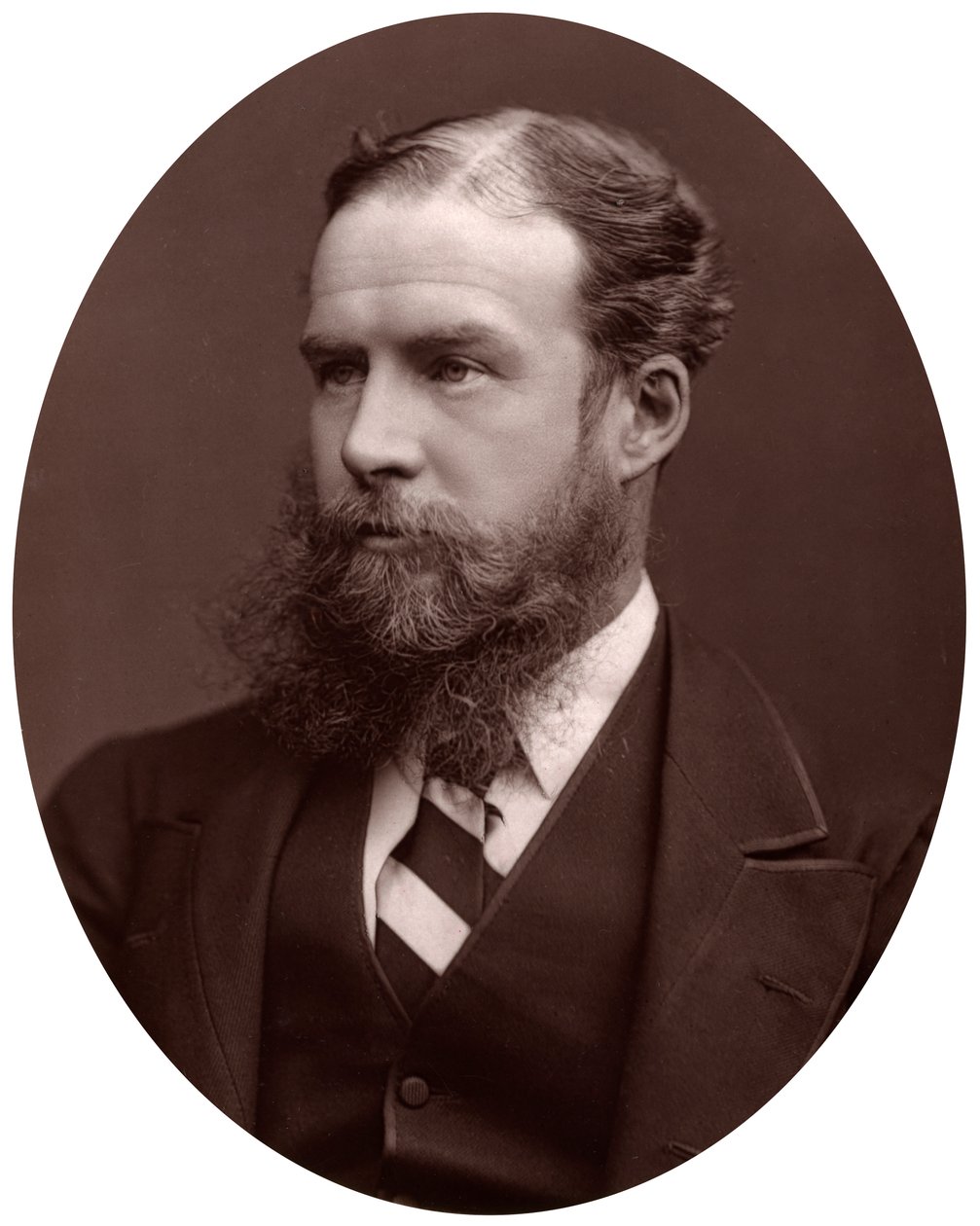 Sir John Lubbock, Bart, MP, FRS, Vicerrector de la Universidad de Londres, 1877 de Lock and Whitfield