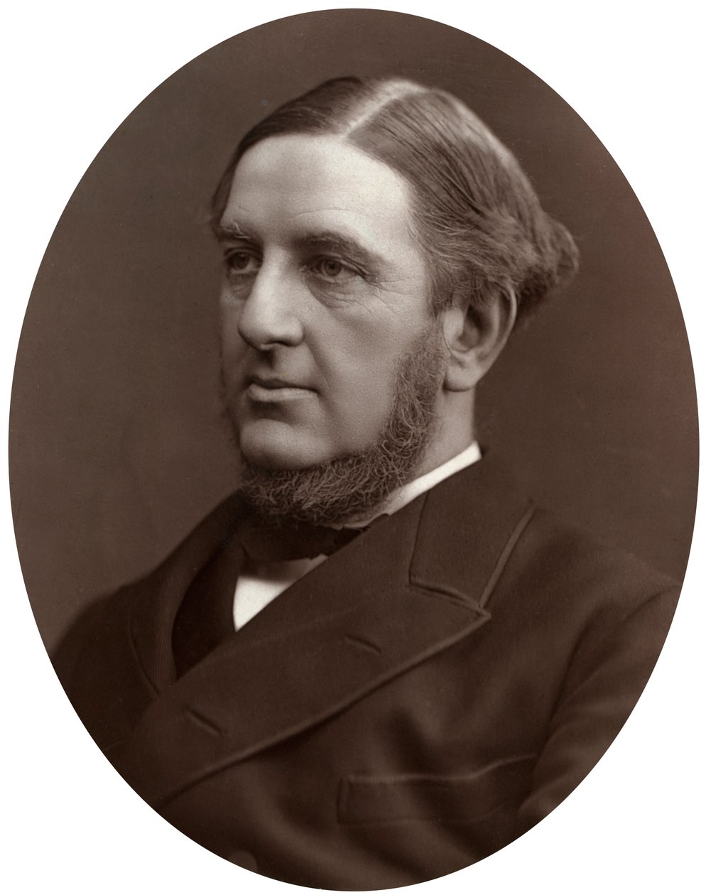 Sir William Vernon Harcourt QC, MP, Profesor de Derecho Internacional en la Universidad de Cambridge, 1877 de Lock and Whitfield