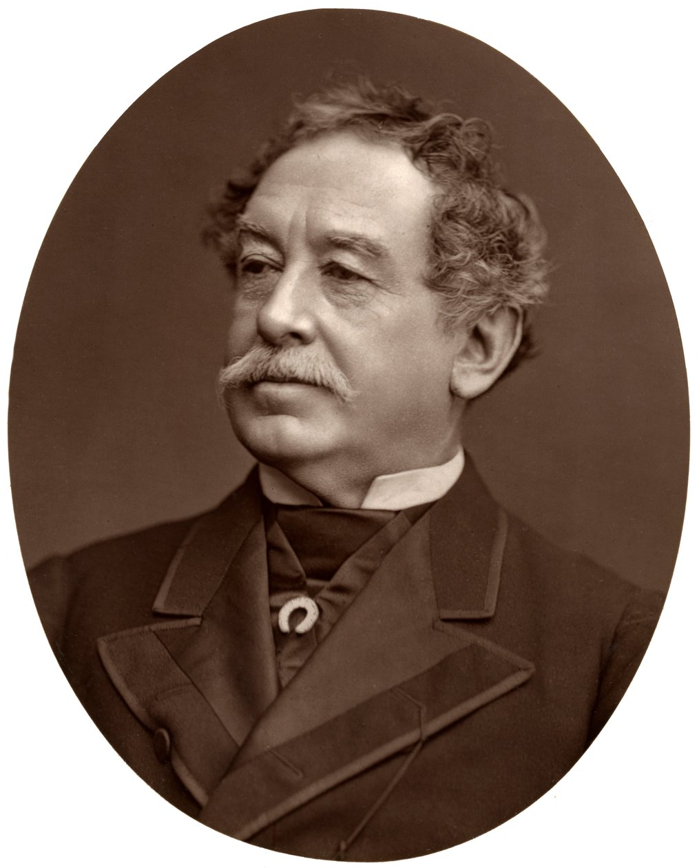 William Howard Russell, Esq, LLD, periodista irlandés, 1876 de Lock and Whitfield