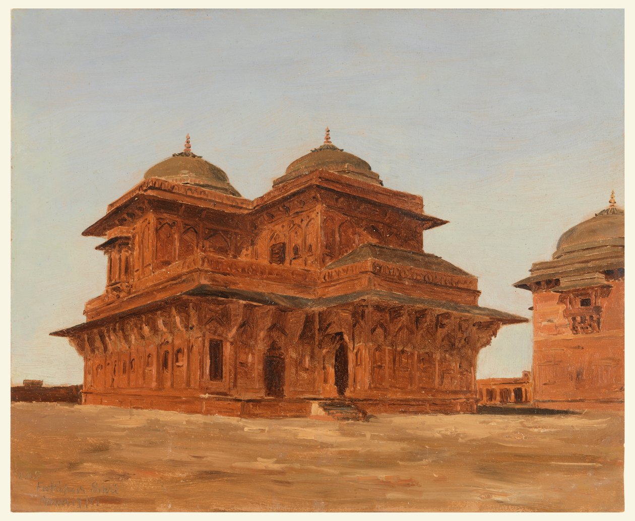 Fatehpur Sikri, Palacio de Birbal, India de Lockwood de Forest