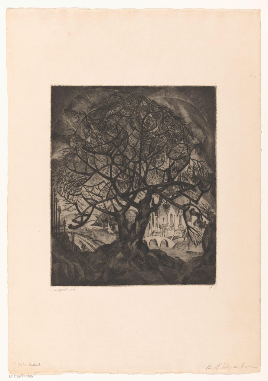 Árbol con ramas desnudas L