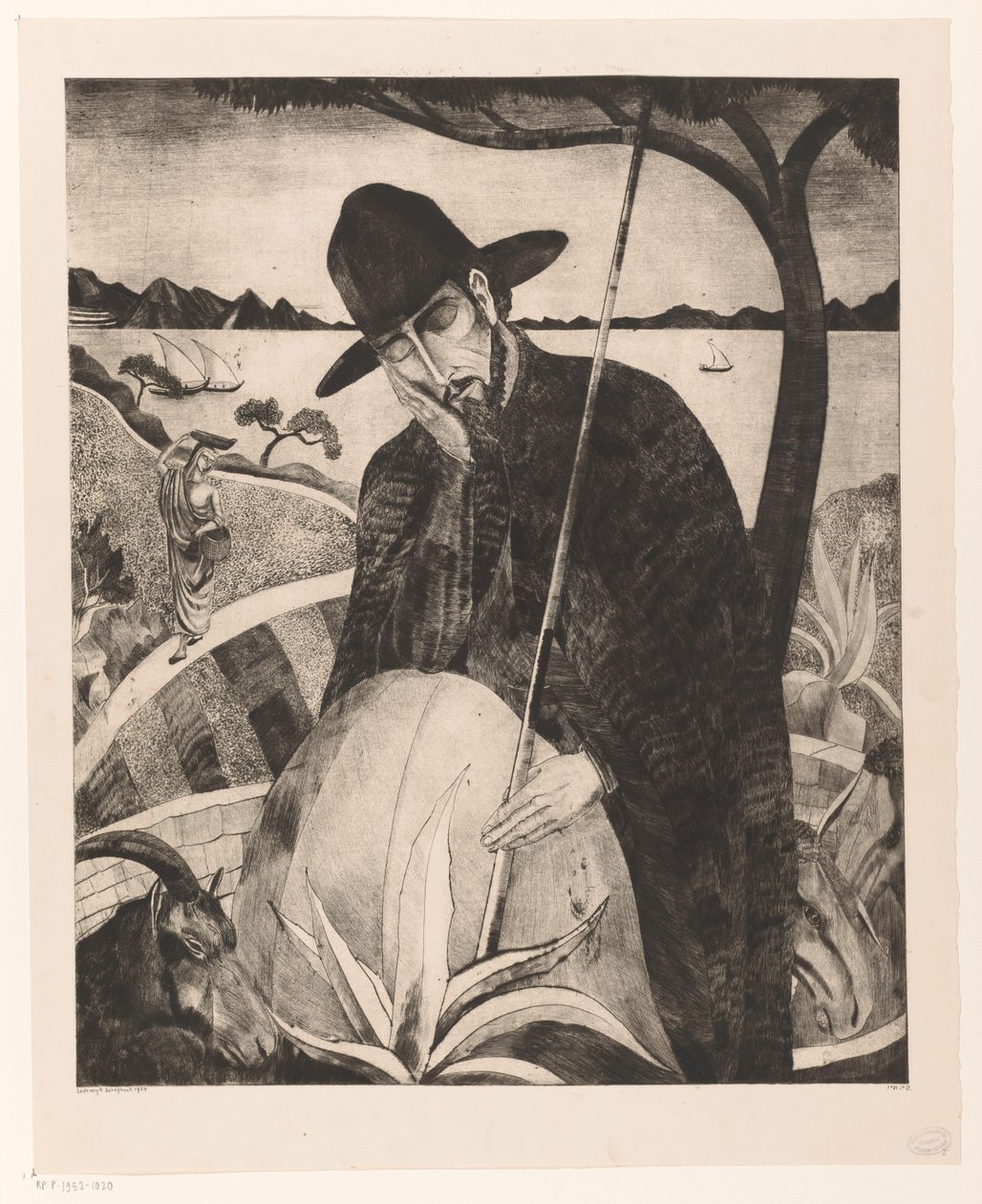Pastor de Córcega
Le Berger Corse II (título original) de Lodewijk Schelfhout (signed by artist)