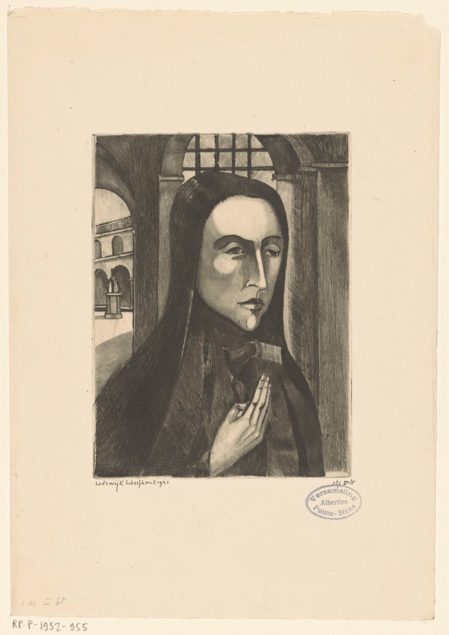 Mujer corsa
Femme Corse (título original) de Lodewijk Schelfhout (signed by artist)