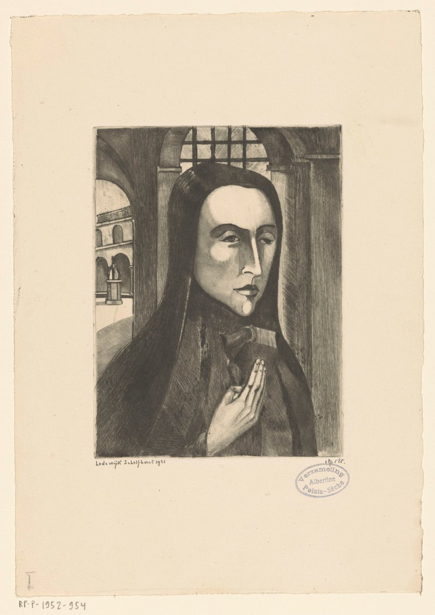Mujer corsa
Femme Corse (título original) de Lodewijk Schelfhout (signed by artist)