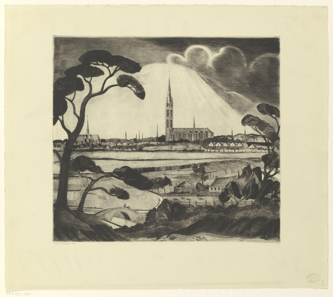 Hilversum y alrededores
Hilversum (título original) de Lodewijk Schelfhout (signed by artist)