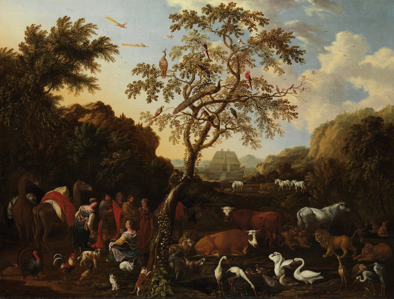 El Arca, ca. 1700 de Lodewyk Tieling