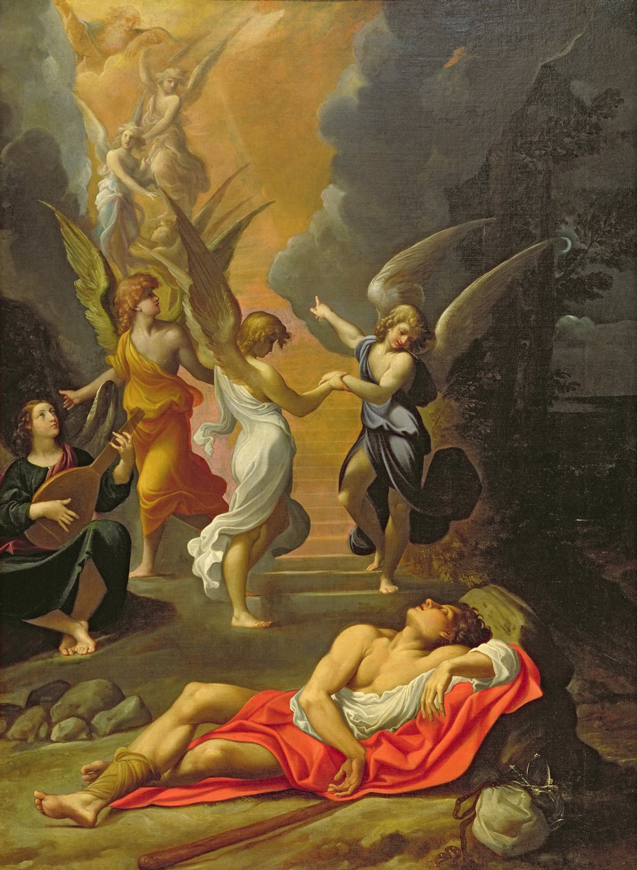 El sueño de Jacob de Lodovico Carracci