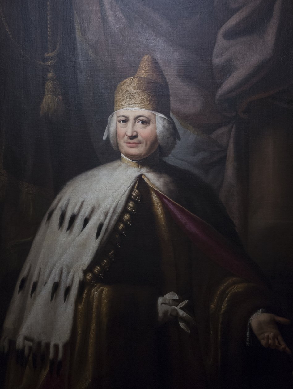 Retrato del Dogo Paolo Renier de Lodovico Gallina