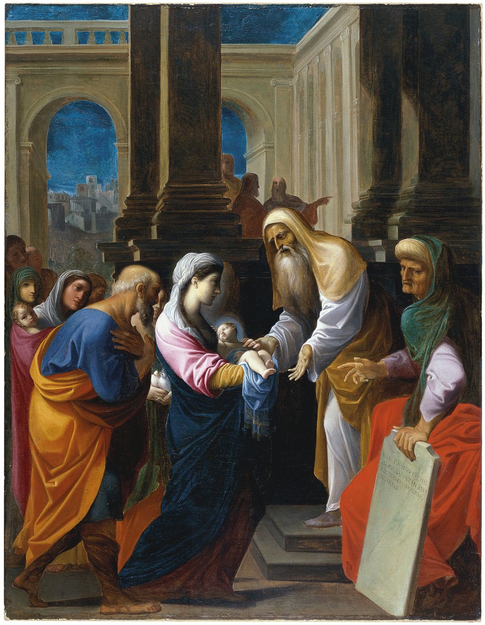 La Presentación en el Templo de Lodovico Carracci