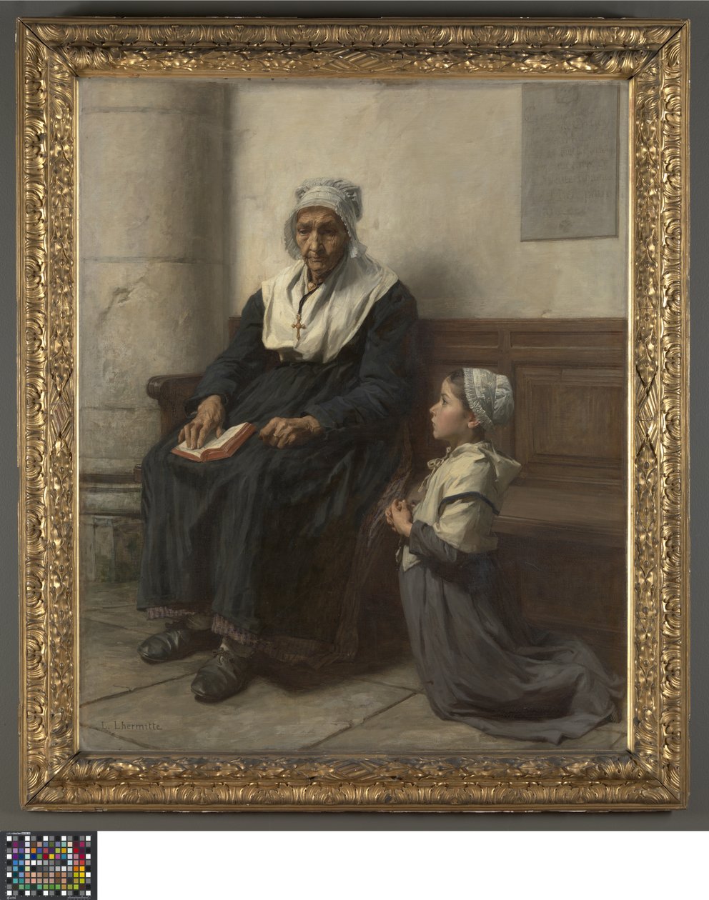 La abuela de Leon Augustin Lhermitte