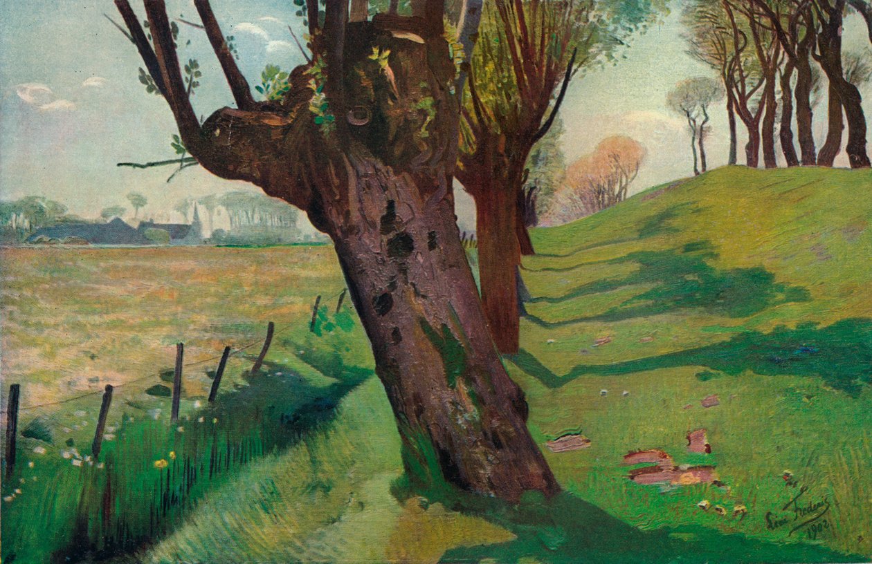 En País Flamenco, 1902 de Léon Frédéric