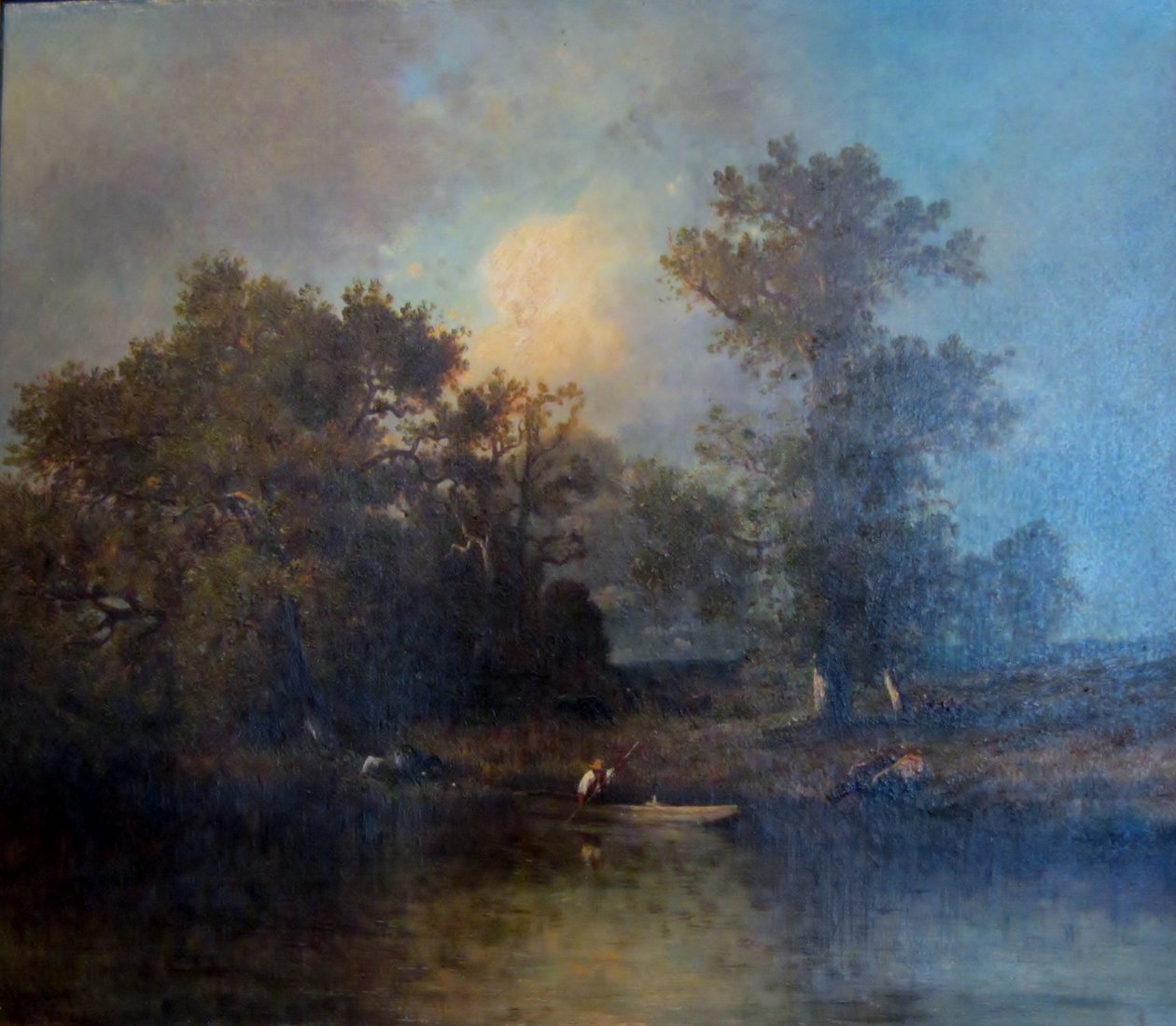 Spanish: A ras del agua de Leon Victor Dupre
