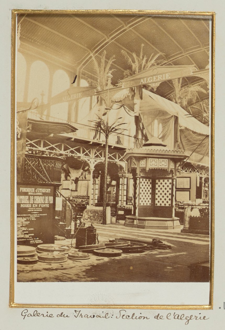 Galerie du Travail, Sección Argelia de Léon and Lévy