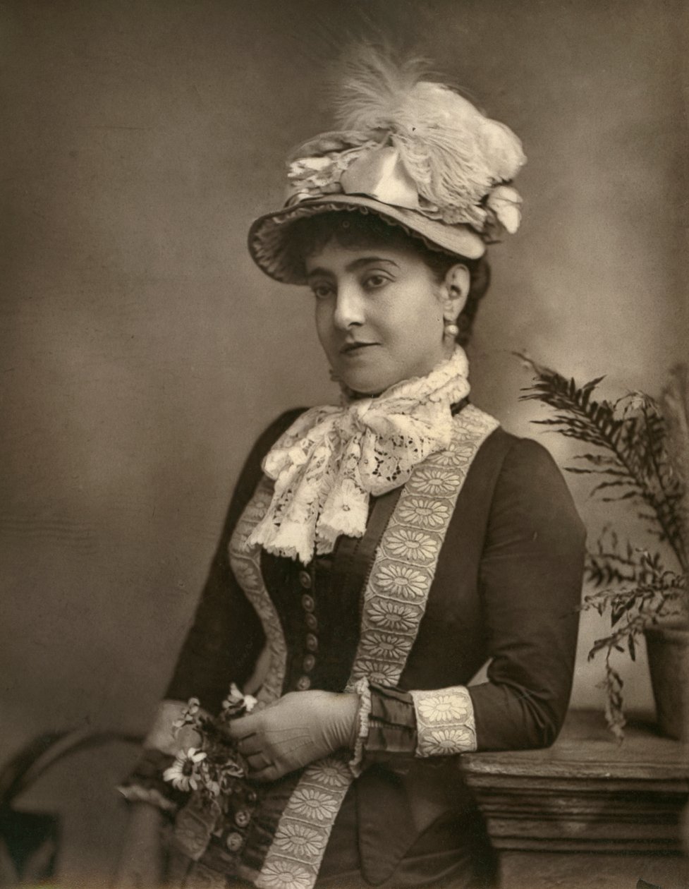 Adelina Patti, diva de ópera italiana, 1882 de London Stereoscopic and Photographic Co