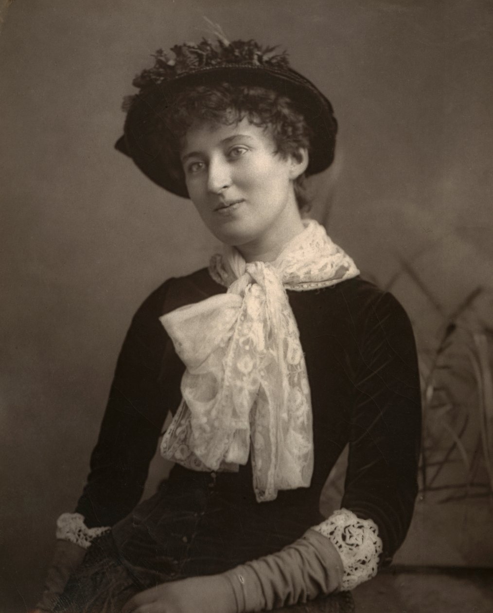 Cissy Grahame, actriz británica, 1882 de London Stereoscopic and Photographic Co