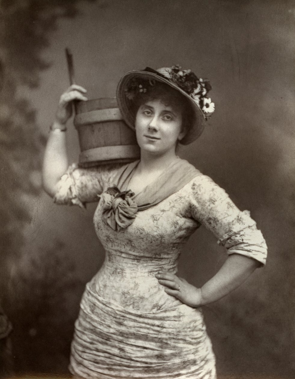 Leonora Braham, cantante de ópera y actriz británica, 1882 de London Stereoscopic and Photographic Co