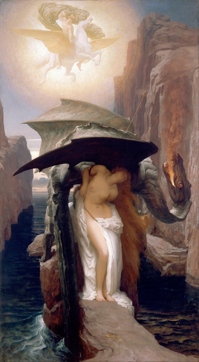 Perseo y Andrómeda de Frederic Leighton