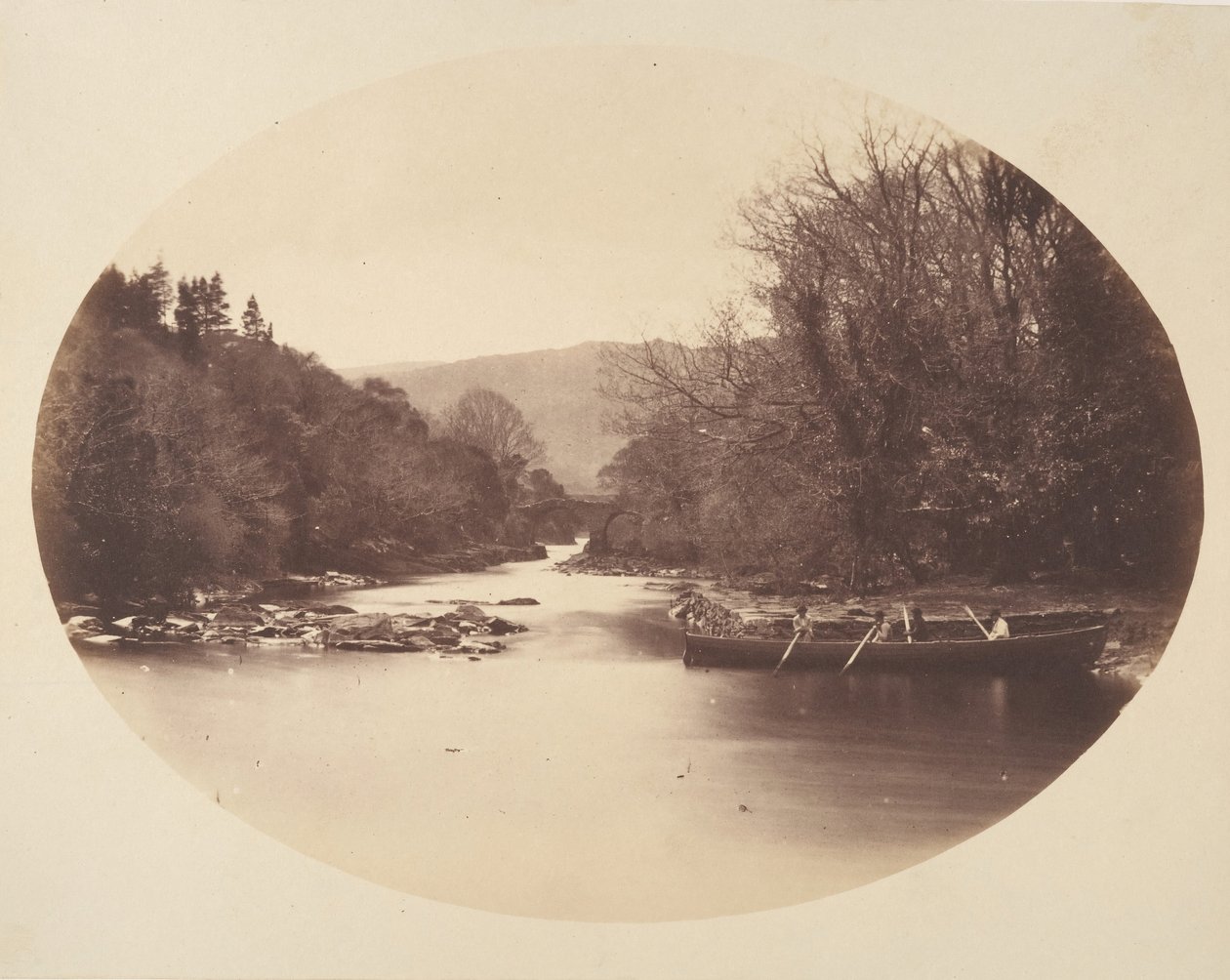 El encuentro de las aguas, Killarney, 1854 de Lord Otho Fitzgerald