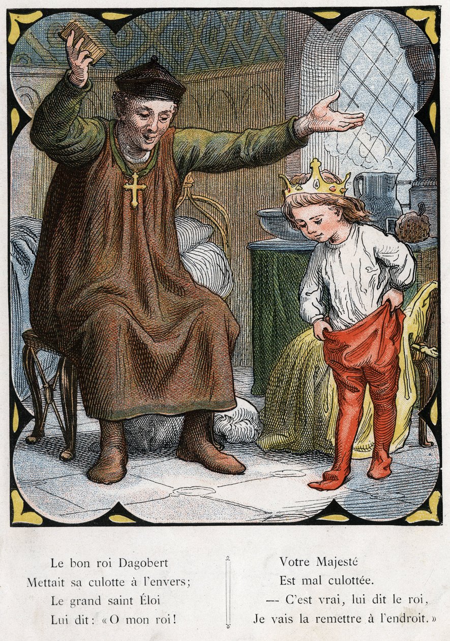 Ilustración de Lorenz Frolich (1820-1908) para la canción popular 