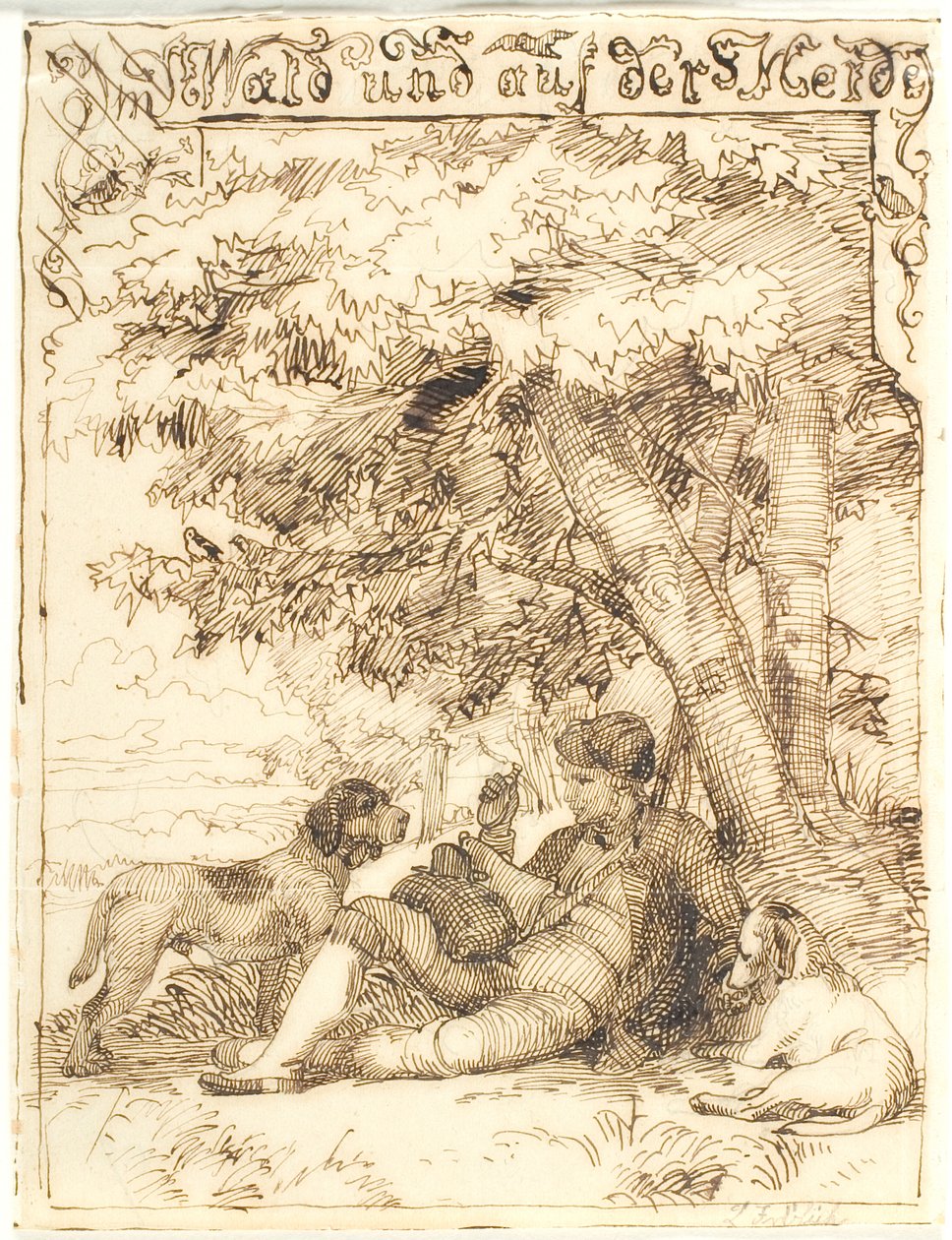 En el bosque y en el brezal de Lorenz Frølich