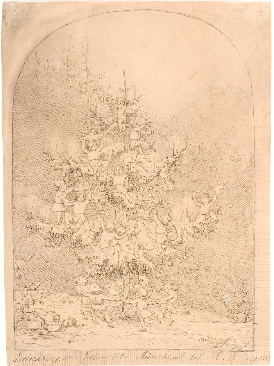 Árbol de Navidad de Lorenz Frølich