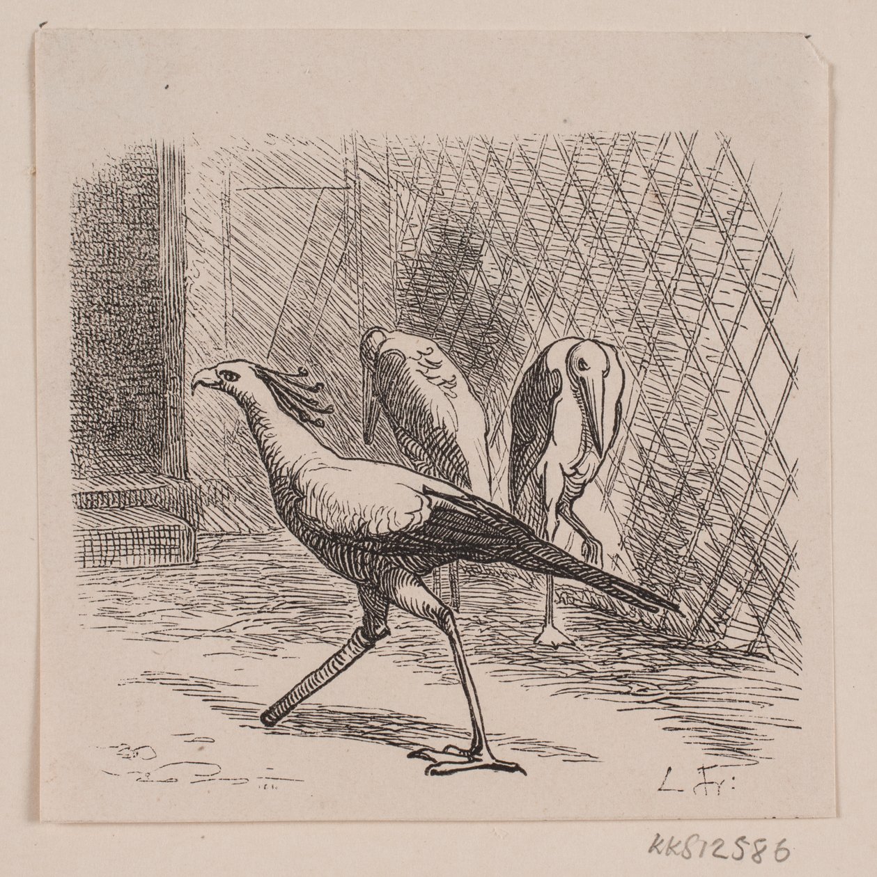 Secretario en el Jardin des Plantes de Lorenz Frølich