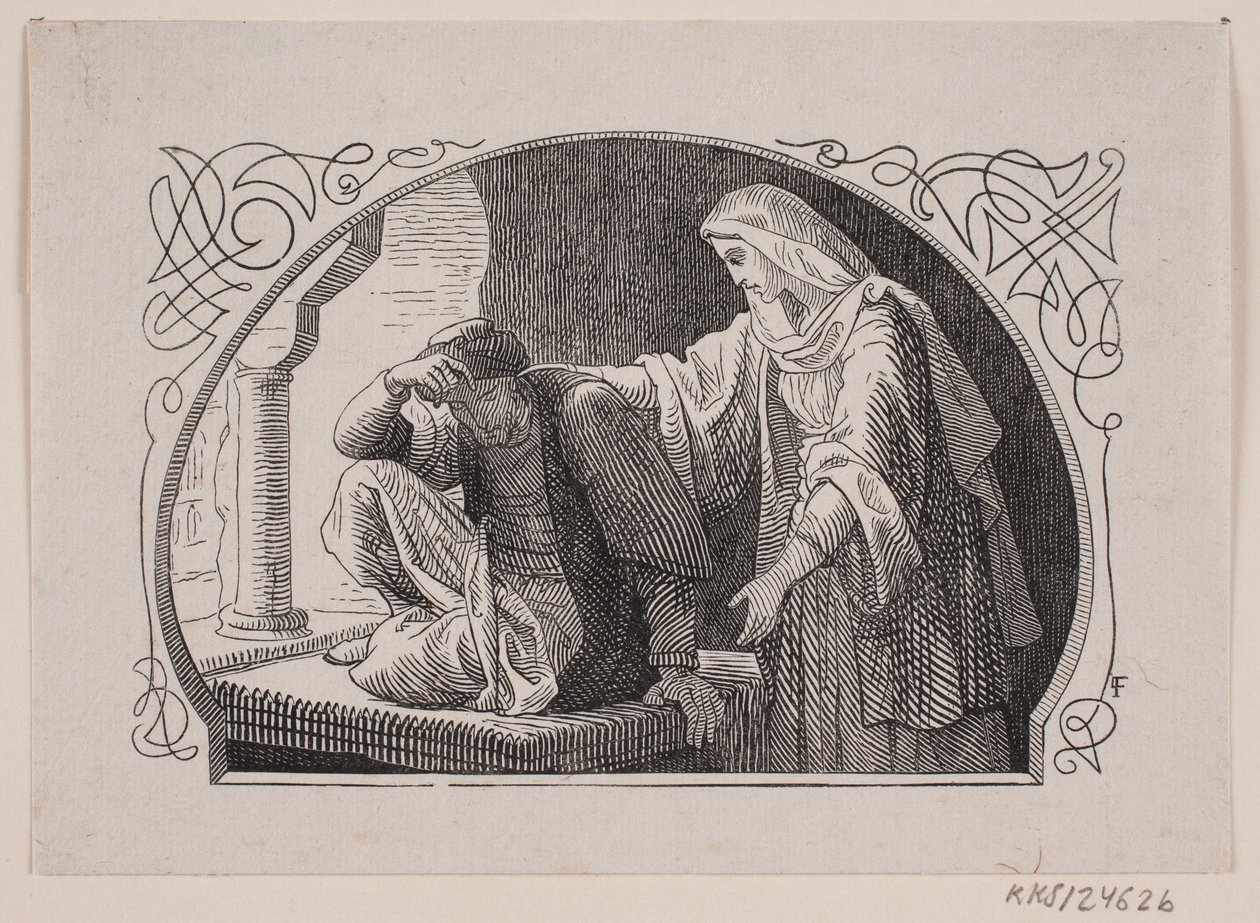 El jeque y su hija de Valdemar Thisted de Lorenz Frølich