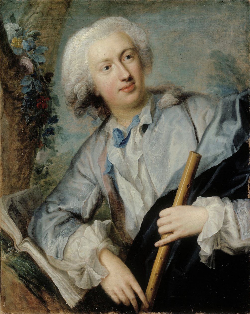 El flautista de Lorenz Pasch the Elder