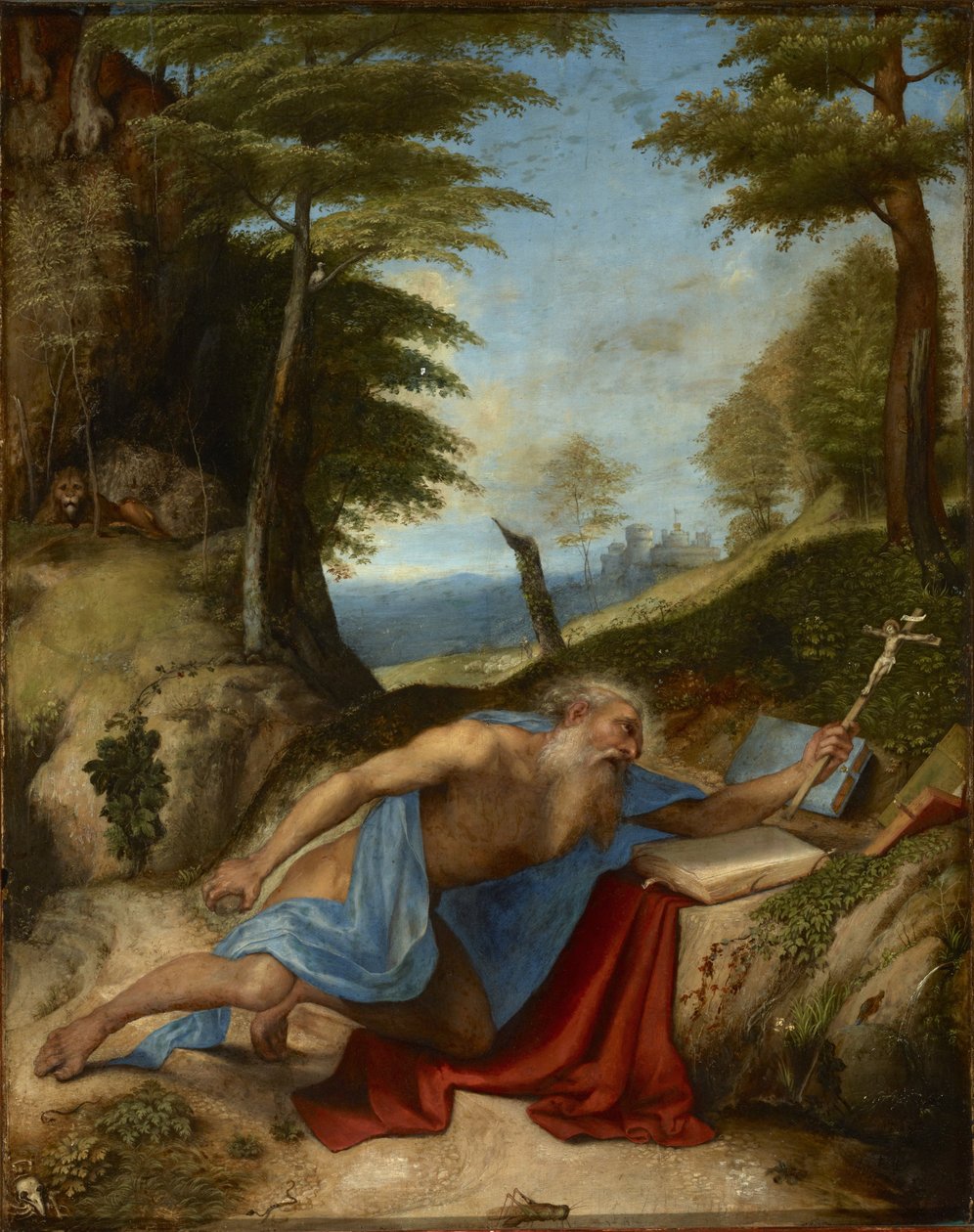 San Jerónimo penitente de Lorenzo Lotto