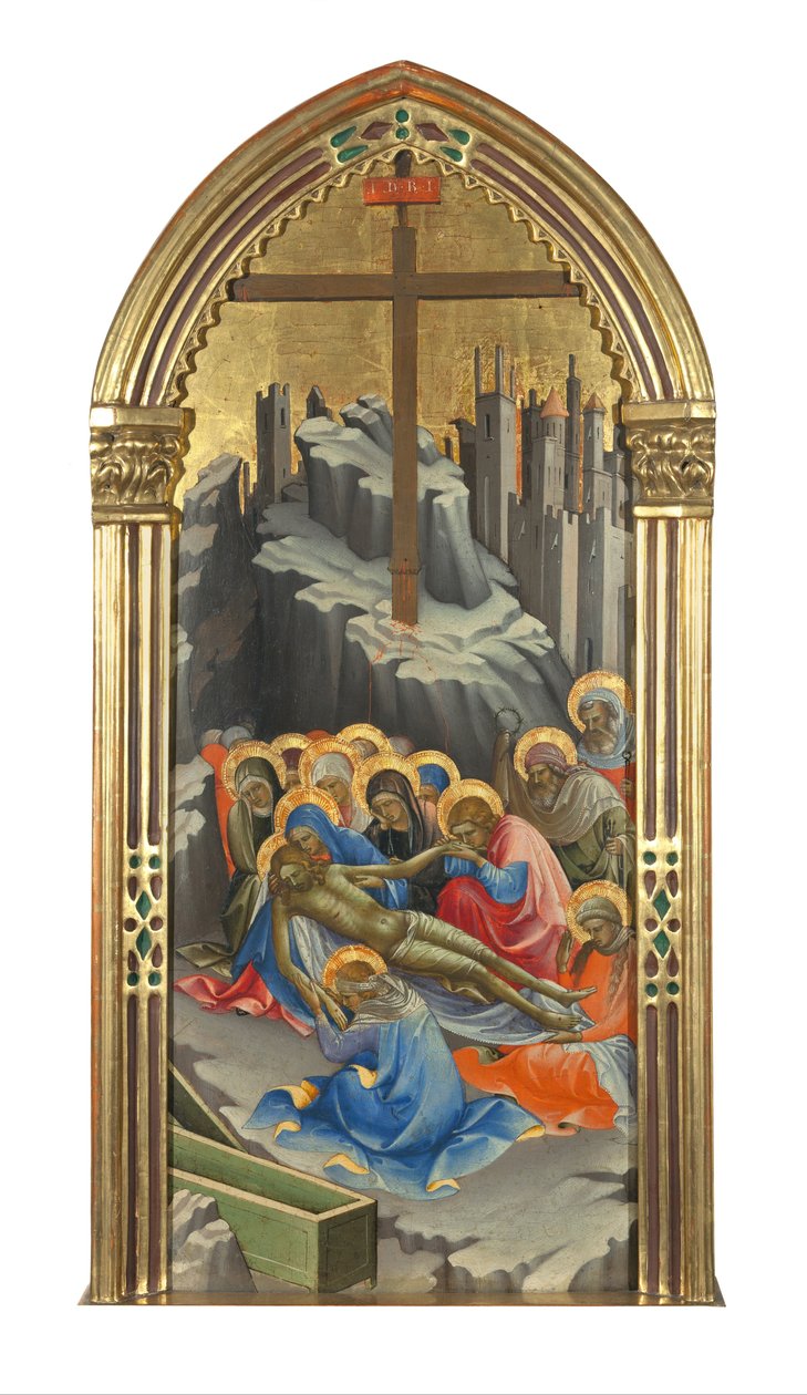 Lamentación de Cristo de Lorenzo Monaco