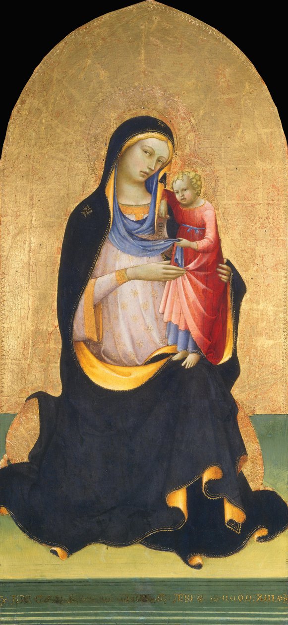 Madonna de la Humildad de Lorenzo Monaco