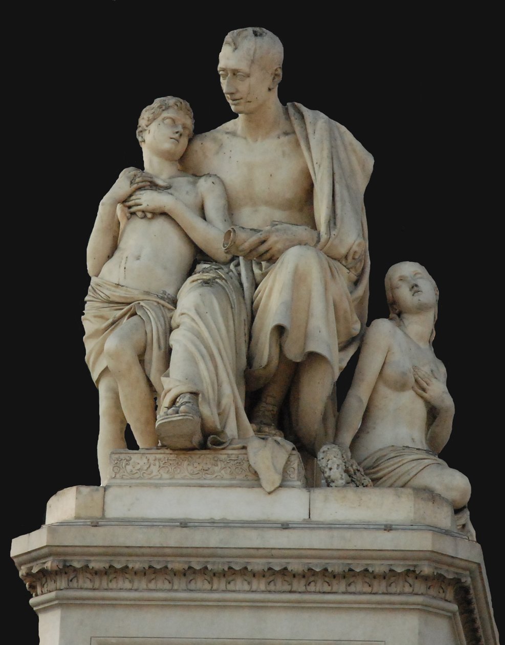 Monumento al Conde Nikolai Nikitich Demidov en la Piazza Demidoff en Florencia, 1830-1850 de Lorenzo Bartolini