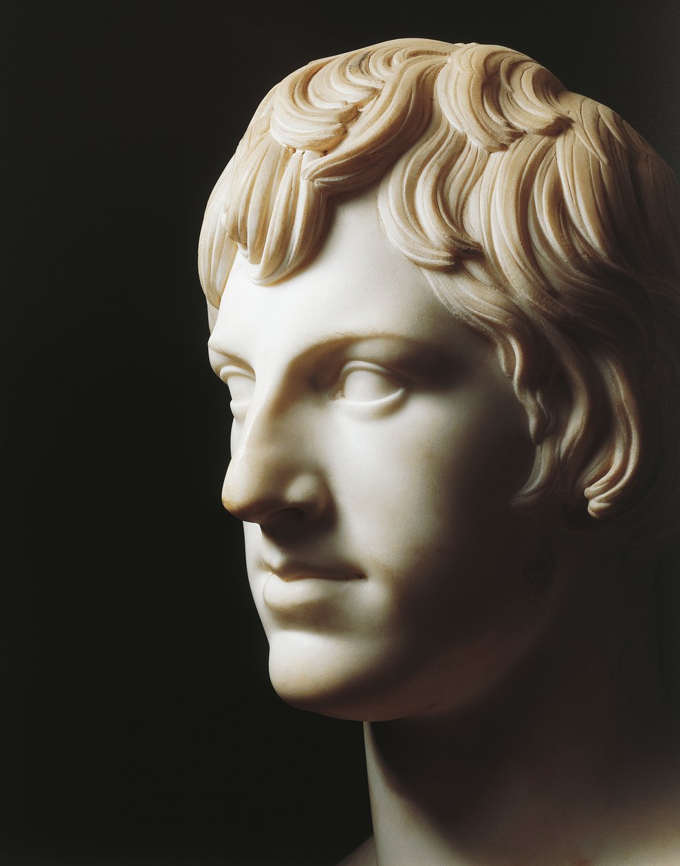 Retrato de Carlos Luis de Borbón-Parma de Lorenzo Bartolini