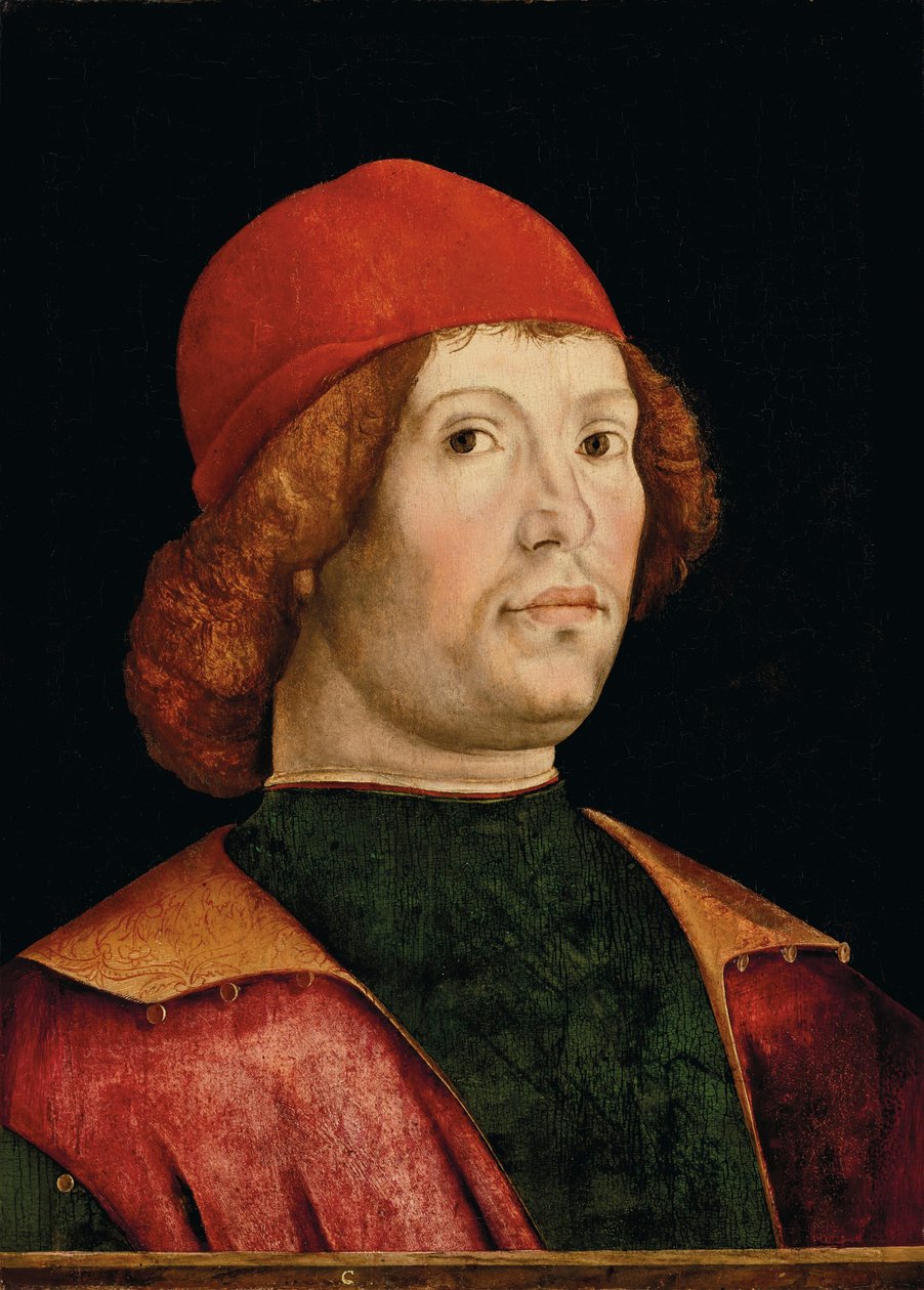Retrato de un hombre de Lorenzo Costa