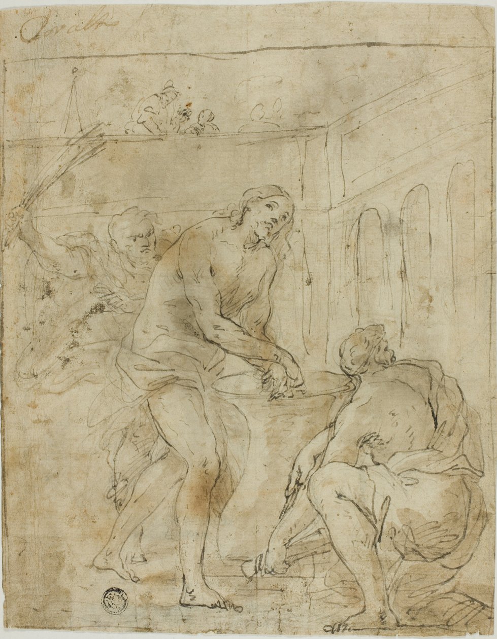 Flagelación de Cristo de Lorenzo Garbieri