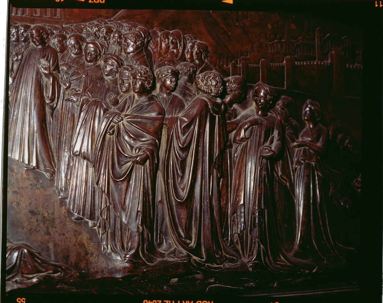 El Santuario de San Zenobio (detalle) de Lorenzo Ghiberti