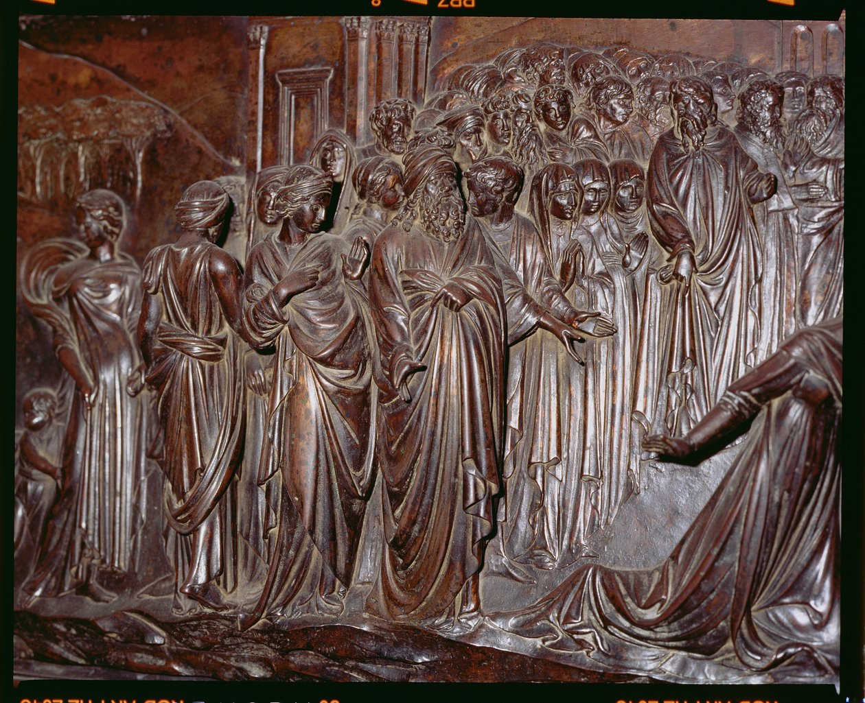 El Santuario de San Zenobio (detalle) de Lorenzo Ghiberti