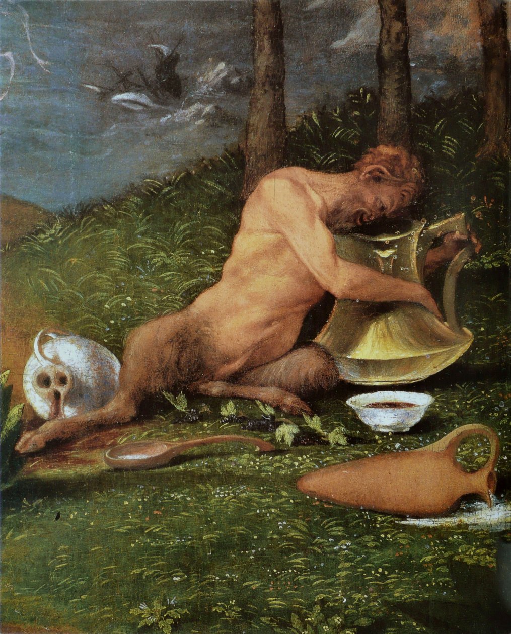 Alegoría de la virtud y el vicio de Lorenzo Lotto