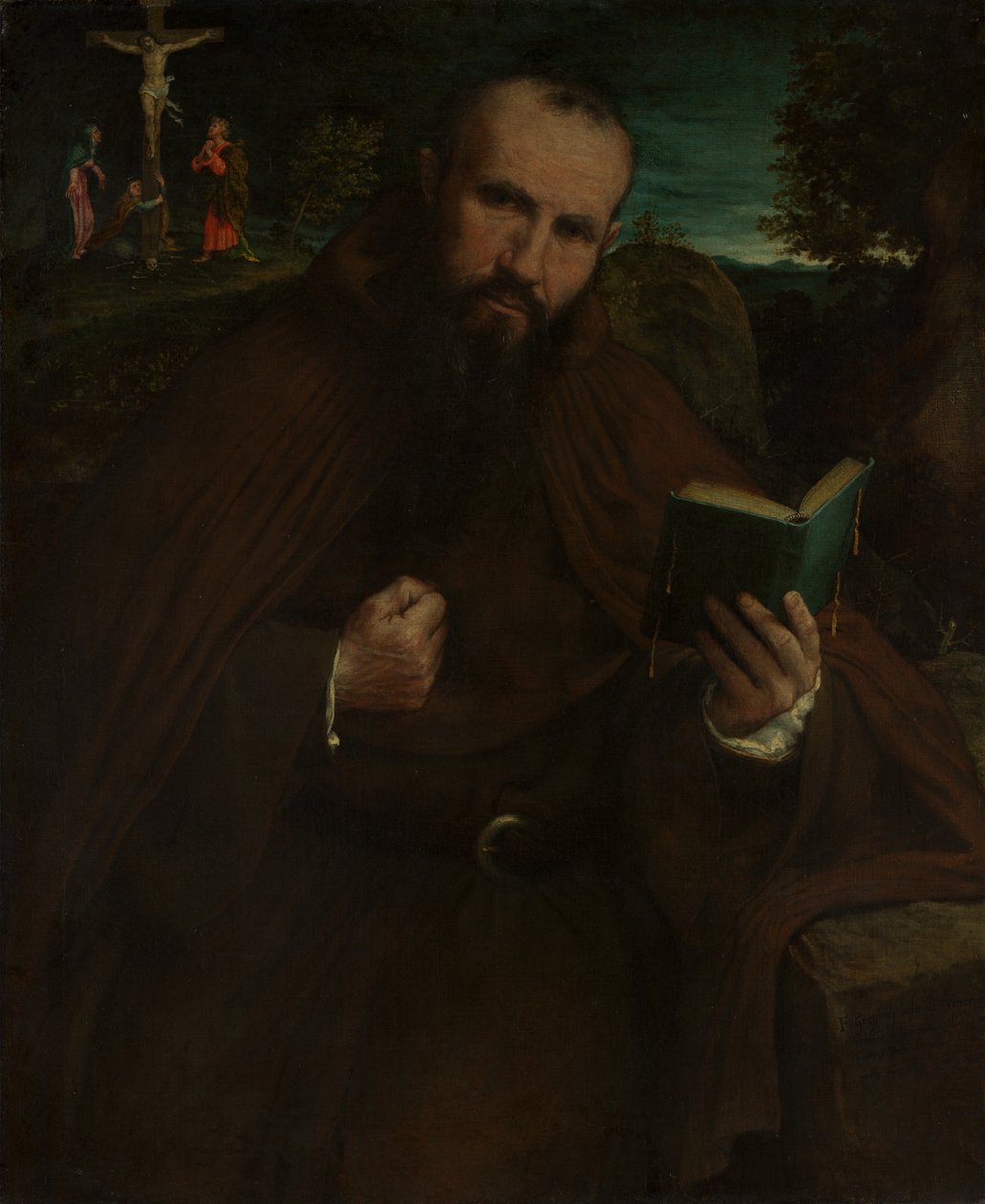 Hermano Gregorio Belo de Vicenza de Lorenzo Lotto