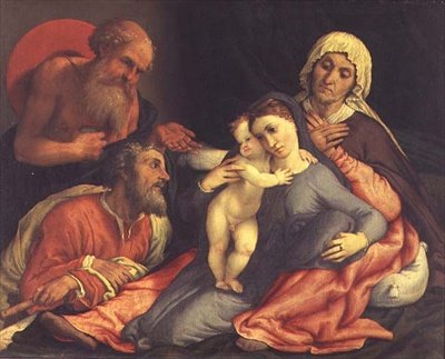 Sagrada Familia de Lorenzo Lotto