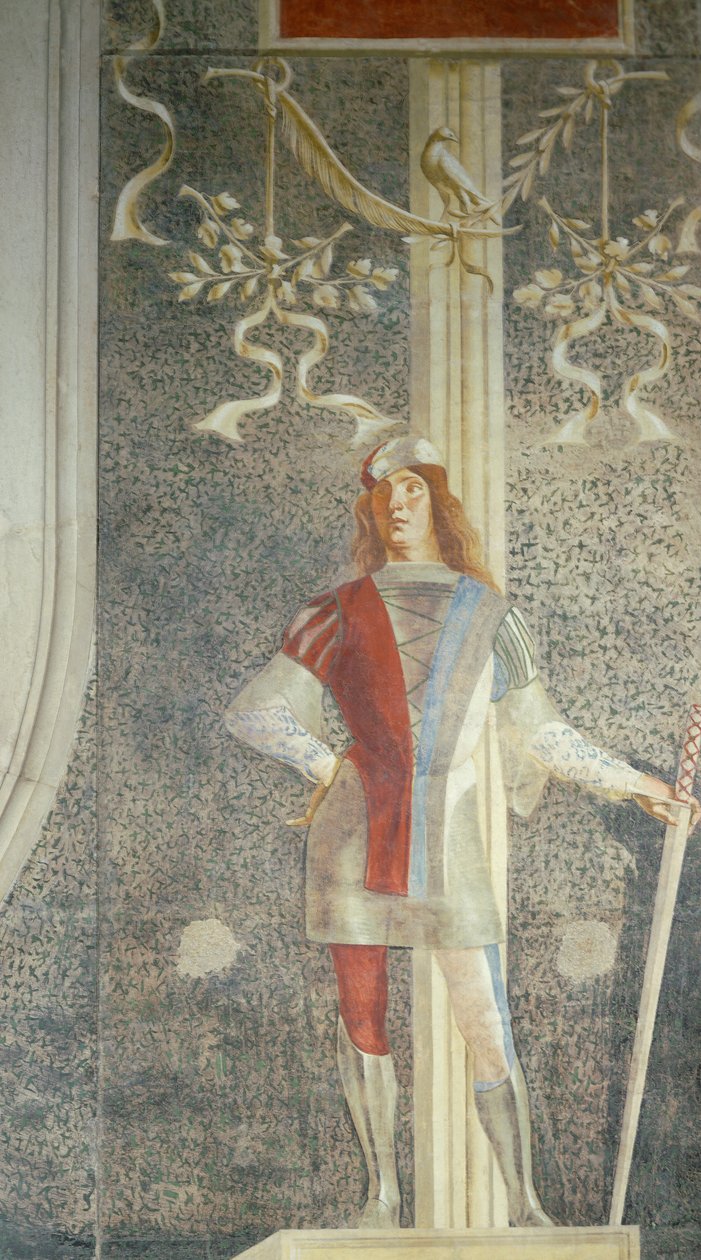 Lápida del Senador Agustín Onigo (detalle) de Lorenzo Lotto