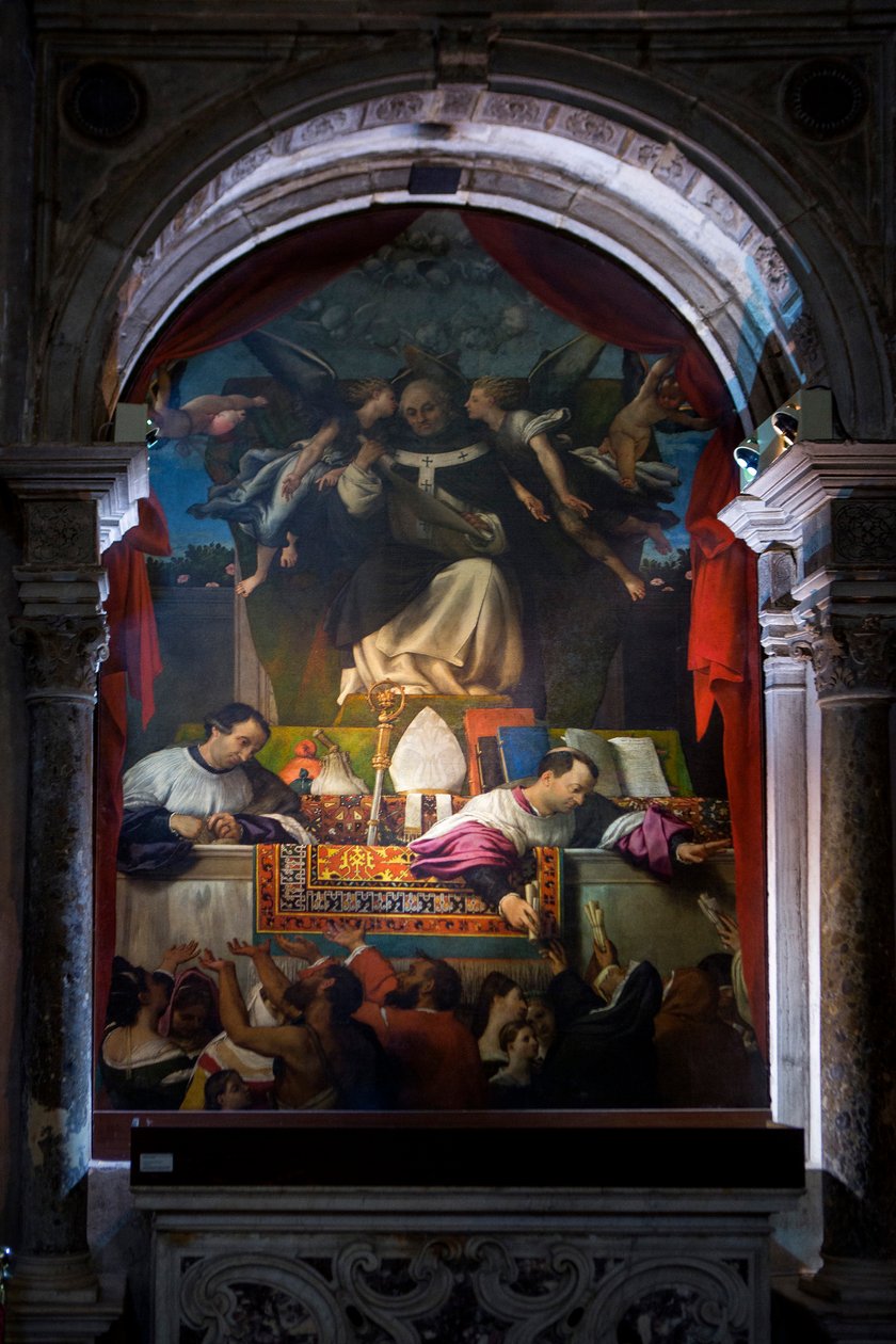 Donación de San Antonino de Lorenzo Lotto